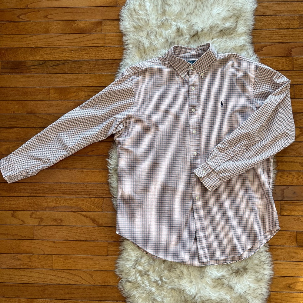 Ralph Lauren Plaid Button-Down Shirt